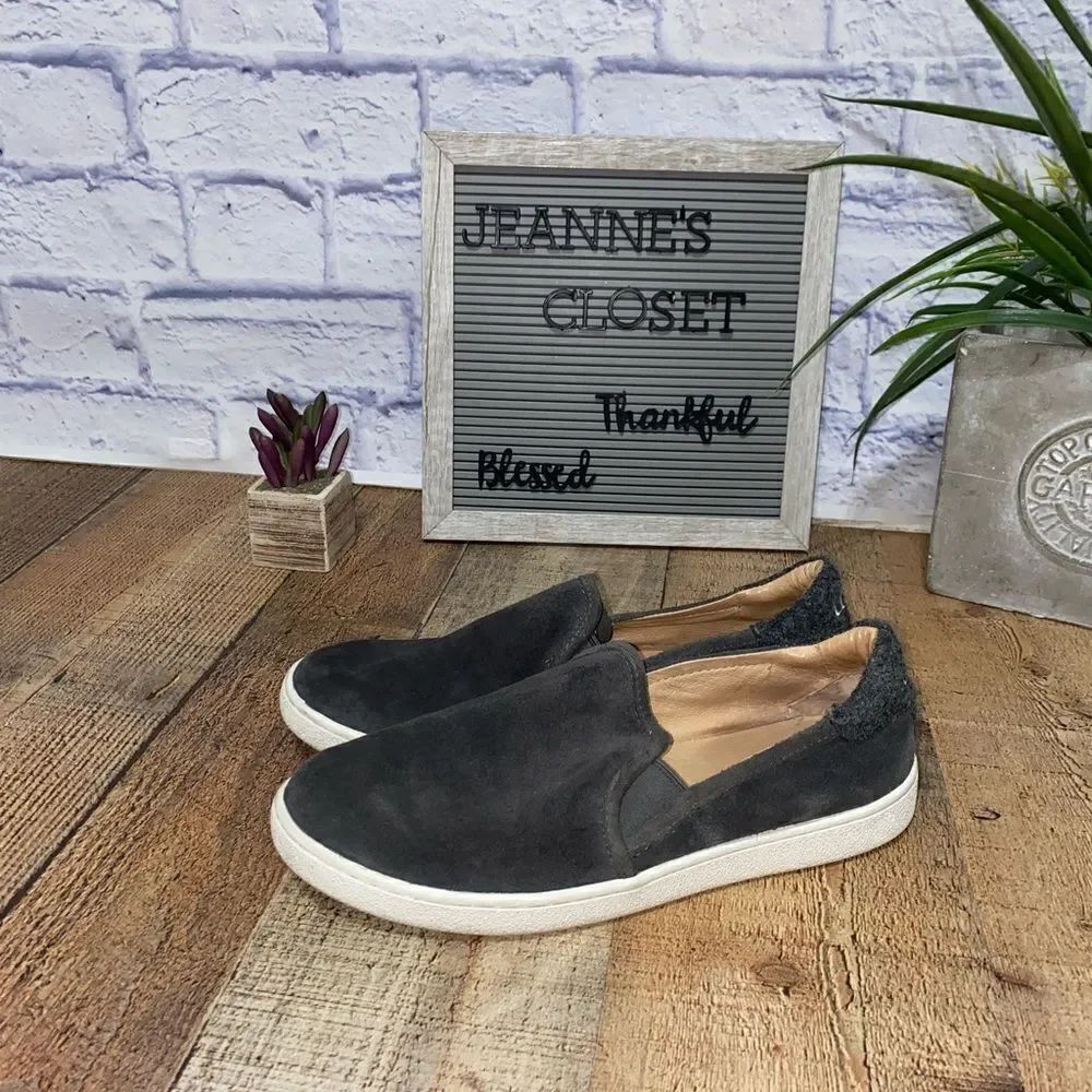 UGG gray suede Cas Slip OB sneaker 1096938